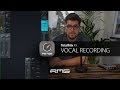TotalMix FX for Beginners - Vocal Recording with RME Audio Interfaces