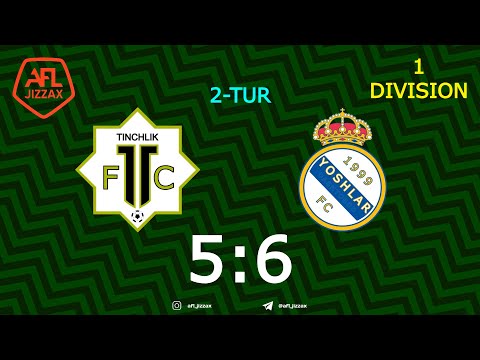 1-division. 2-tur TINCHLIK - YOSHLAR 5:6 (28.03.2021)