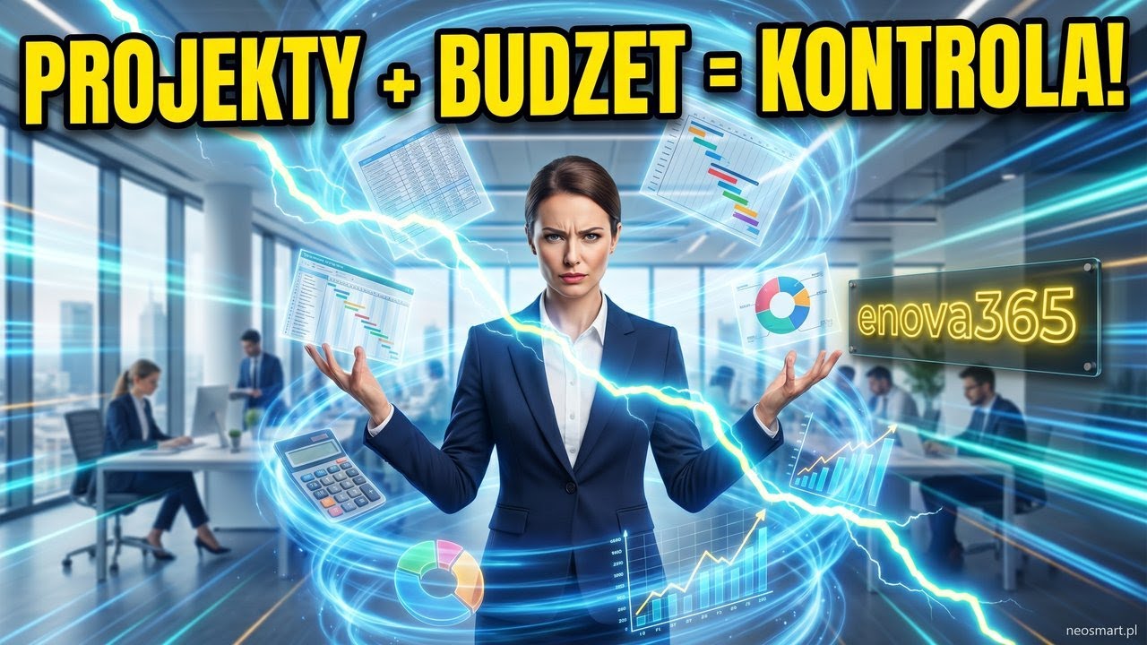 Projekty i budżetowanie w enova365 — prezentacja Neosmart