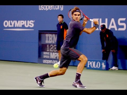 Roger Federer vs Juan Monaco - US Open 2011 Highlights HD