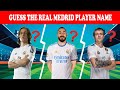 Guess The Football Players OF Real Madrid Club | Guess The Player | Quiz Football ⚽⚽