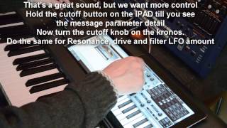 Video thumbnail for Korg Kronos Tutorial 19: using IPAD Nave and PPG Wavegenerator by Qui Robinez
