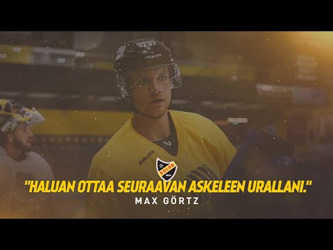 Max Görtz: "Haluan ottaa Kuopiossa seuraavan askeleen urallani"