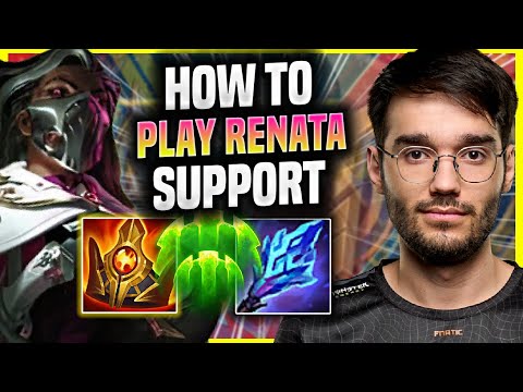 LEARN HOW TO PLAY RENATA SUPPORT LIKE A PRO! - FNC Hylissang Plays Renata Support vs Alistar! |