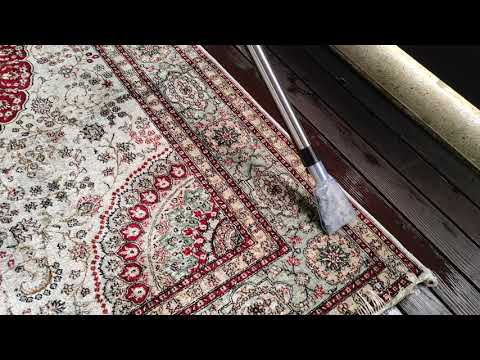 Teil 3/7 - perserteppich aus seide reinigen mit prowin wini & sprüh-extraktionskit /  nach 1qm