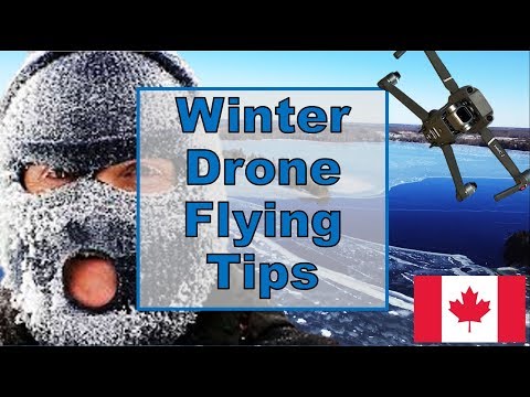 Winter Drone Flying Tips...How to Fly in Cold Weather