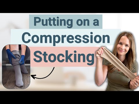 Easily Get a Compression Sock On