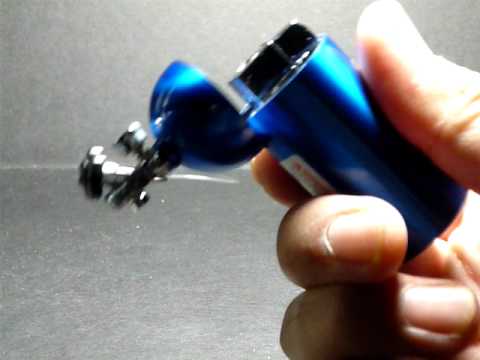 NOS NITROUS TANK BUTANE TORCH LIGHTER BLUE
