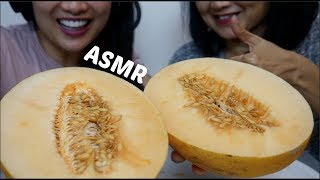 ASMR Melon (EATING SOUNDS) *with lots of bloopers | SAS-ASMR