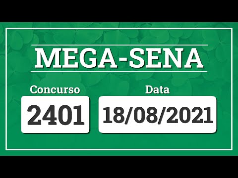 Capa de MEGA-SENA 2401