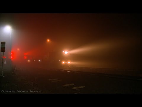 5KS2 SSR Grain Train In Thick Fog - PoathTV Australian Trains & Railways