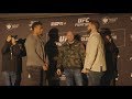 UFC Brooklyn: Greg Hardy vs. Allen Crowder Media Day Staredown - MMA Fighting
