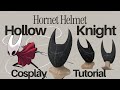Simple Built Hornet Silksong Helmet From Hollow Knight From Eva Foam For Easy Halloween Cosplay