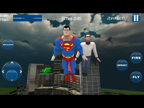 Flying Superhero Robot City Rescue Battle - Guardian Rope Hero Superhero Flashlight Man Galaxy