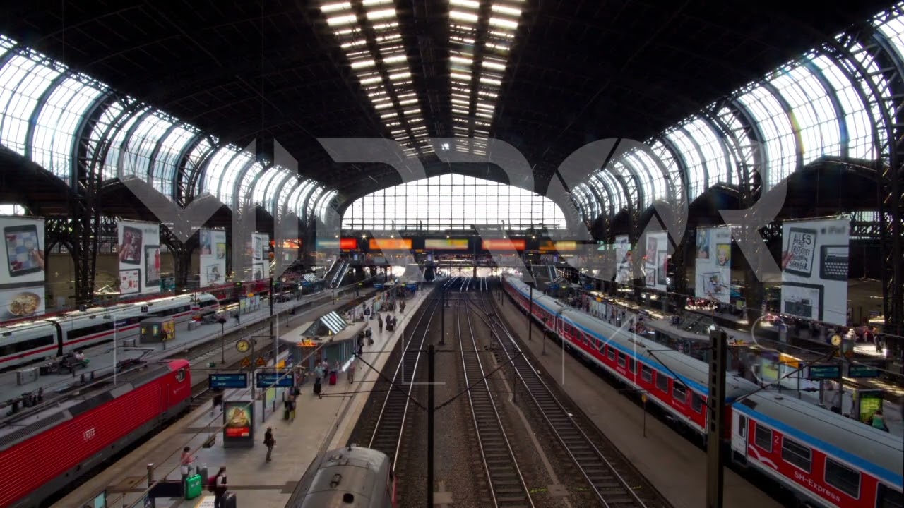Timelapse de estación de trenes P1