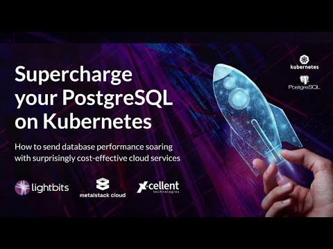 Supercharge your PostgreSQL on Kubernetes | Lightbits Labs