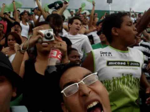 Popular do Gama no gol contra o Brasiliense