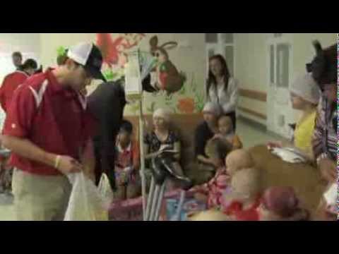 USHL in Russia: Alexx Privitera visit children's hospital