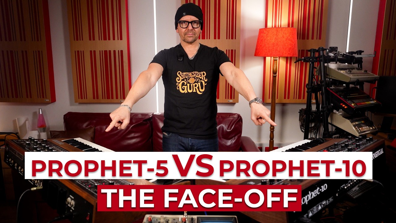 Prophet-5 vs Prophet-10: The sound test & my REAL thoughts