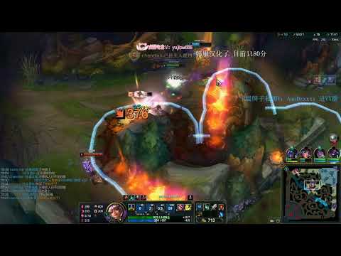 Beifeng Qiyana vs Zed99 KR server Challenger 1100LP