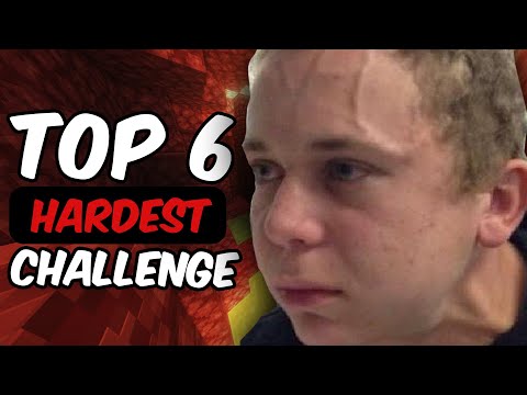 XENO SPIDEY - DOING MINECRAFT TOP 6 HARDEST CHALLENGES !!