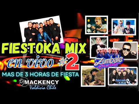 FIESTOKA MIX en vivo #2 cumbia - reggaeton - pachanga - ranchera - merengue - pop latino y mas