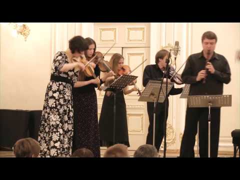 Г.Ф.Телеман - Двойной концерт для флейты, виола да гамба и струнных