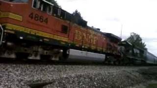 preview picture of video 'BNSF in Arnold MO'
