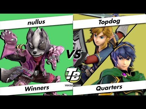 Top Blastzone 6 Winners Quarters - nullus (Wolf) Vs. Topdog (Link/Marth) - SSBU