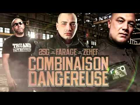Farage, 25G, Zahef | Combinaison dangereuse | Album : L'instinct du bitume