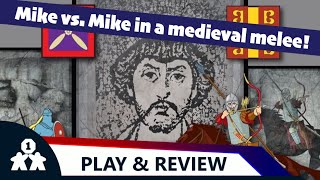 Command & Colors: Medieval solo play w/ CDG solo system (review copy provided)