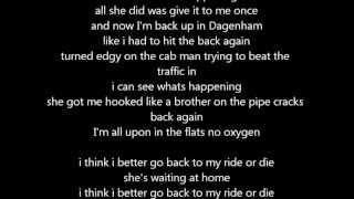 Angel Ft. Misha B - Ride or Die Lyrics