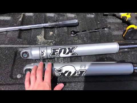 Ford F150 FOX 2.0 Shock Install and Drive