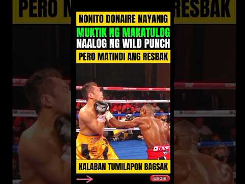 NAALOG SI DONAIRE! PERO NAKA RESBAK! BAGSAK AGAD ANG KALABAN!