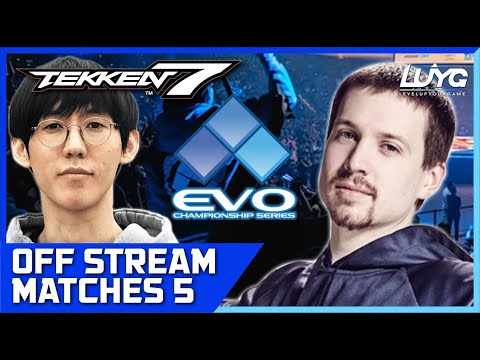EVO 2022 Tekken 7 Off Stream Matches 5 feat. JDCR, Joey Fury, Gen, Watanabe, Youjin Boy