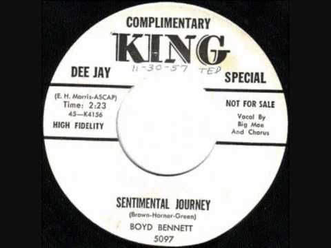 BOYD BENNETT & HIS ROCKETS - RABBIT EYE PINK AND CHARCOAL BLACK