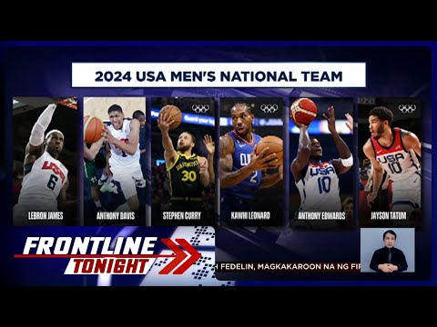 12 players ng USA men's basketball team na maglalaro sa Paris Olympics, kumpleto na