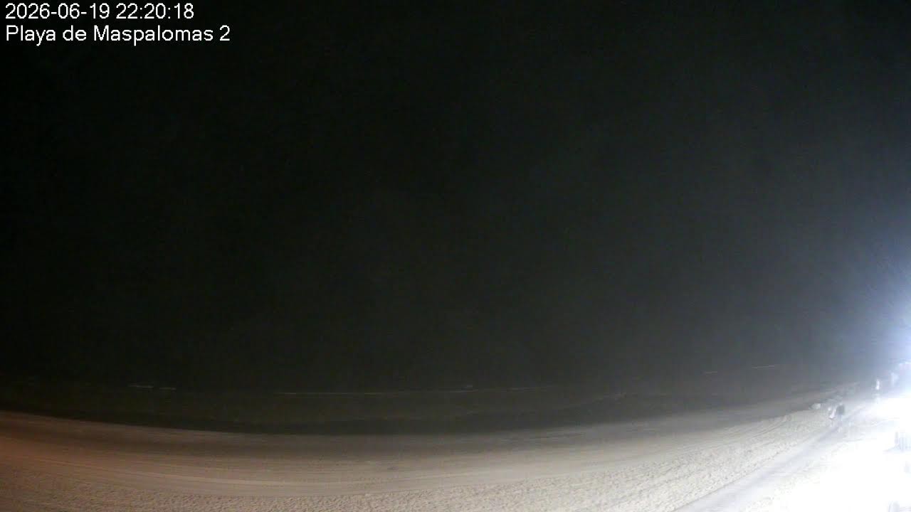 Live webcam view of Maspalomas Beach & Dunes