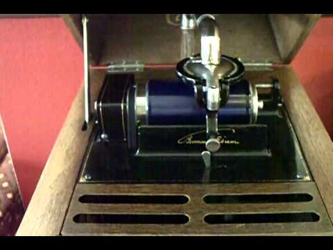 EDISON BLUE AMBEROL CYLINDER # 2380 " STICK TO YOUR MOTHER TOM "