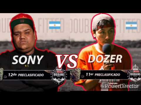 Sony vs Dozer octavos Big bang festival 2016