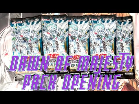 Dawn of Majesty Pack Opening Yu-Gi-Oh!
