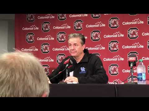 John Calipari - South Carolina postgame press conference