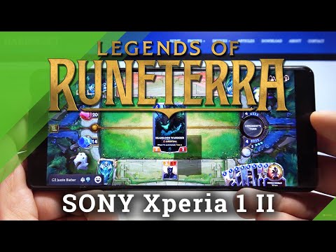 Legends of Runeterra on Sony Xperia 1 II – Game Test