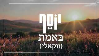 יוסף נטיב - באמת (ווקאלי בלבד) || [Vocals Only] yossef nativ - Be'Emet