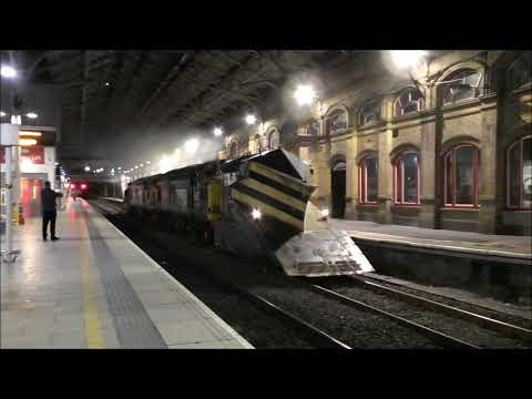 37059 and 37218 depart Preston with 7Z17. 02/04/19.