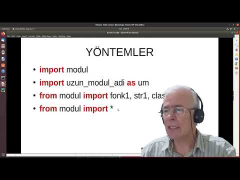 PythonDersleri-010 Modüller - Ahmet Aksoy