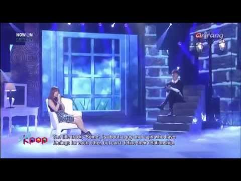 Live HD | 140225 Soyou (SISTAR) X Junggigo - SOME @ Arirang Simply K-POP