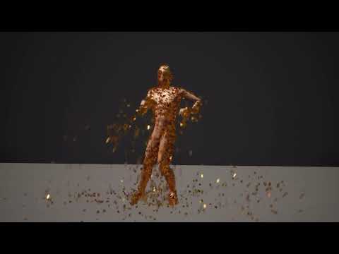 Niagara Character VFX  in Unreal Engine