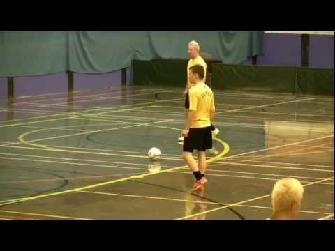 Ilves FS UEFA Futsal Cup Scotland Perth Captain Juha-Pekka Torvinen speaking