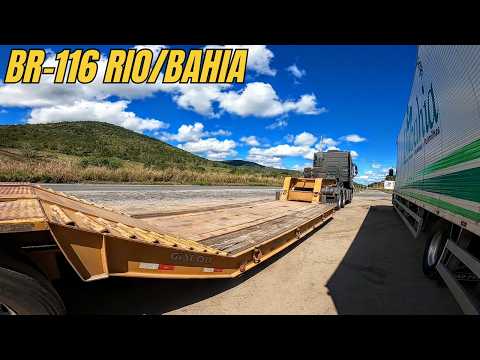 De Euclides da Cunha BA até Águas Vermelhas MG - EP74 / TP08 #fh540 #carretaprancha